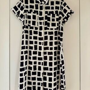 Wildfang Empower Button-down Midi Shirt Dress